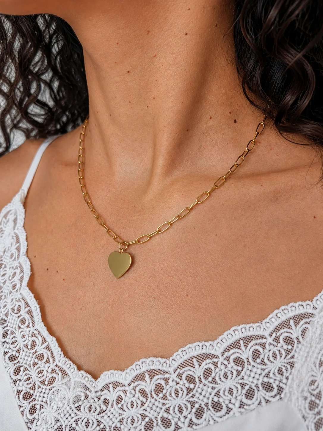 Collier Empreinte Doré