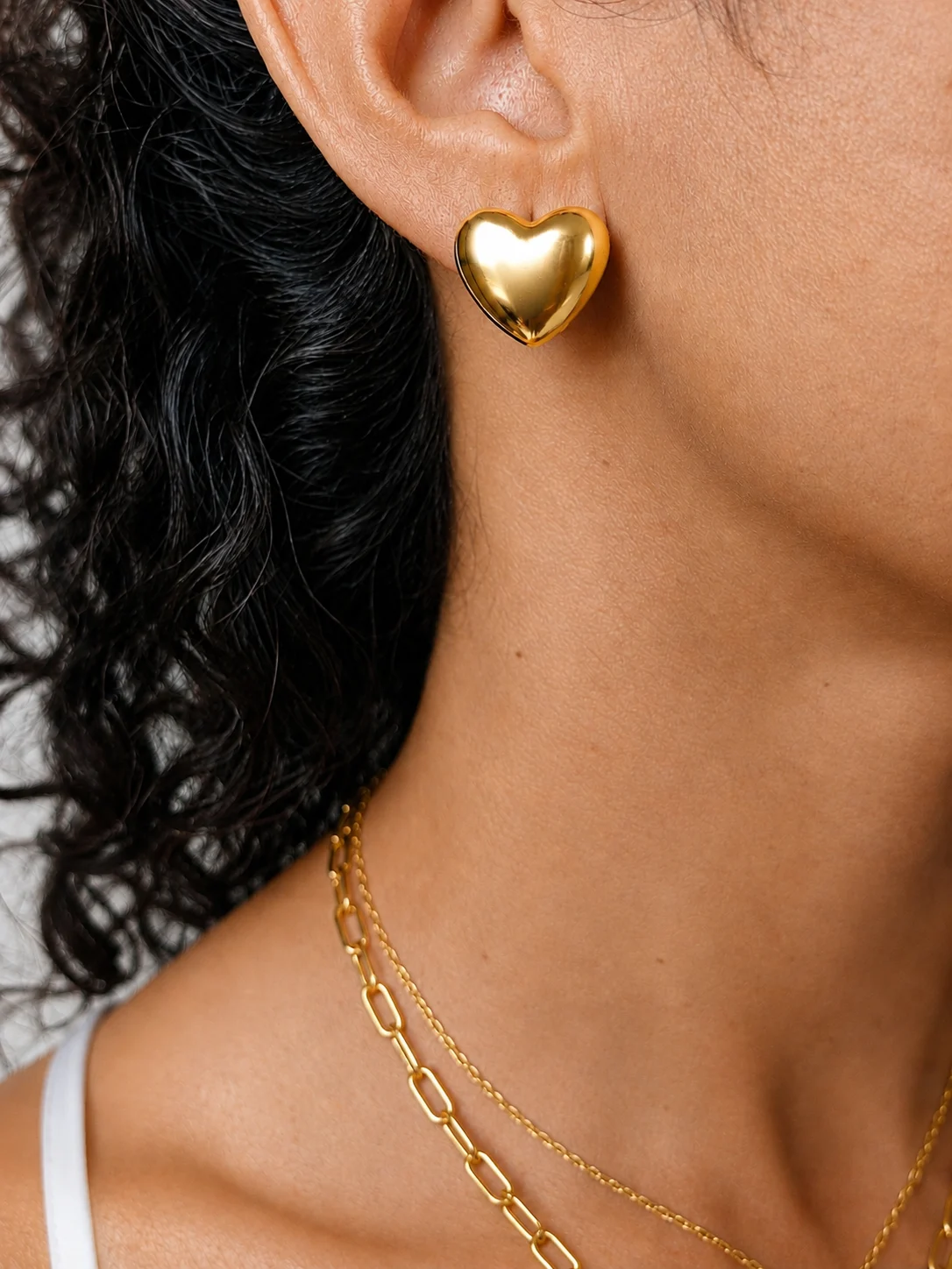 Boucle d'oreille Agapé